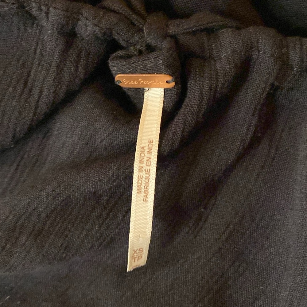 Free People Cut Out Mini Beach Dress - Picture 3 of 3